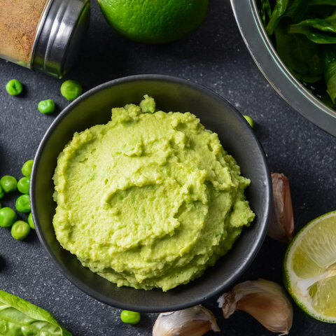 Green Pea & Edamame Dip