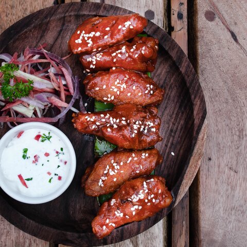 Dirt Nap Chicken Wings