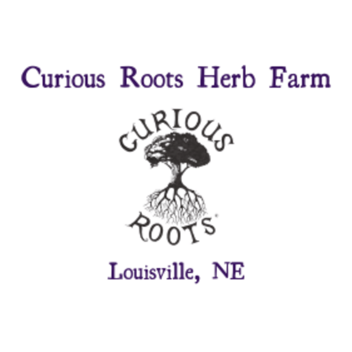 Curious Roots Herb Farm Logo