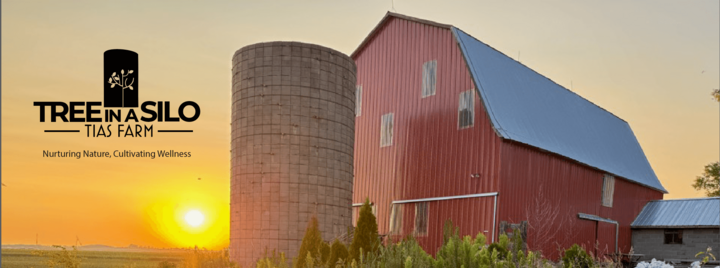 Tree in a Silo Tias Farm Logo